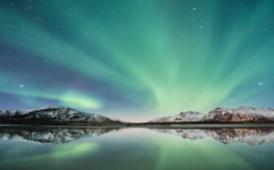  Display of Aurora Borealis